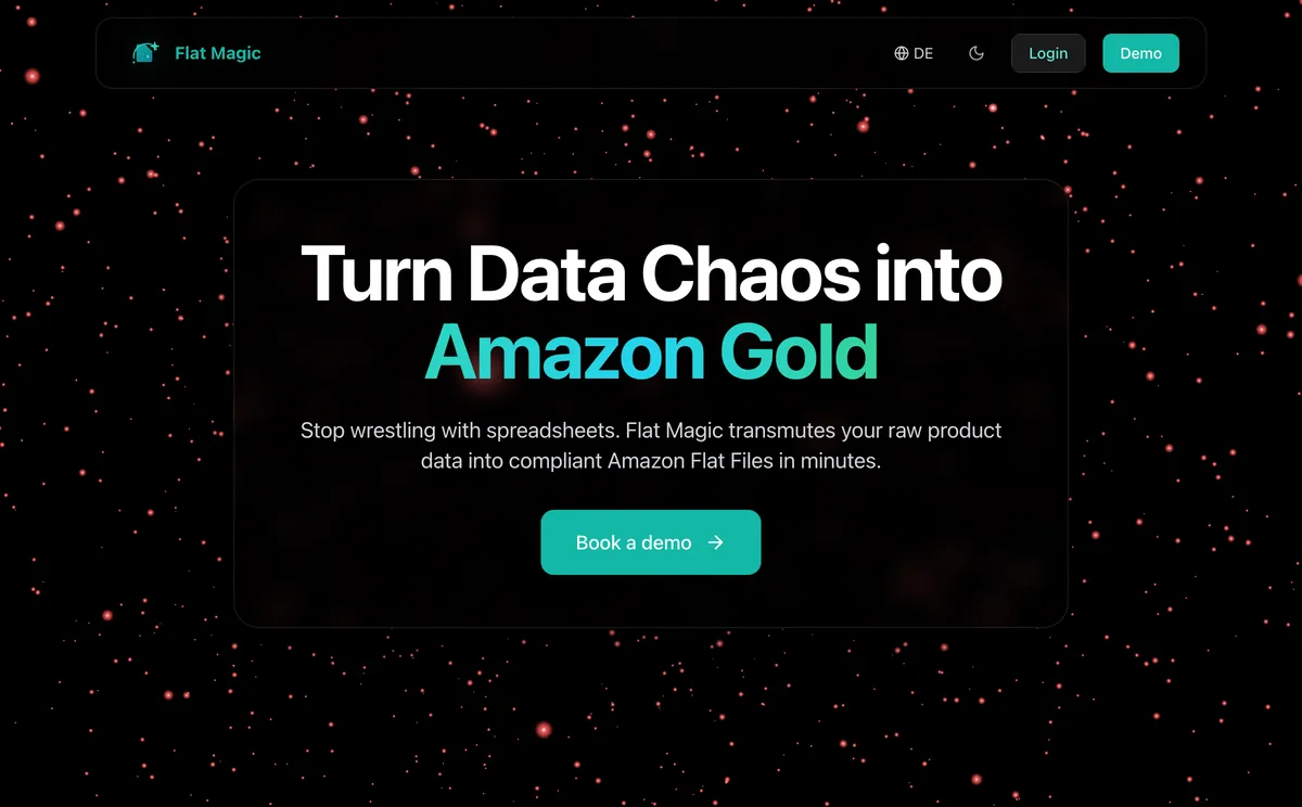 Flat Magic: 500 Products in 3 Minutes Instead of 6 Hours website preview
